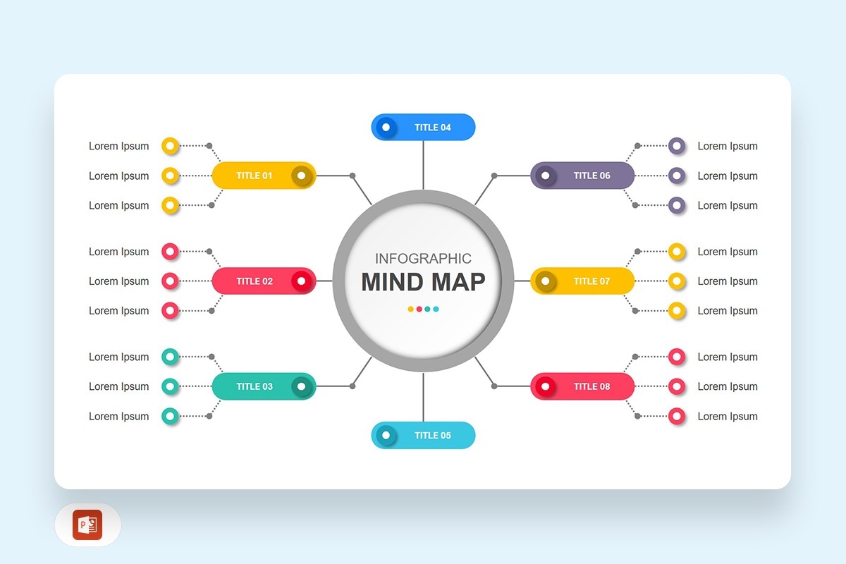Tree Diagram Powerpoint Template Free