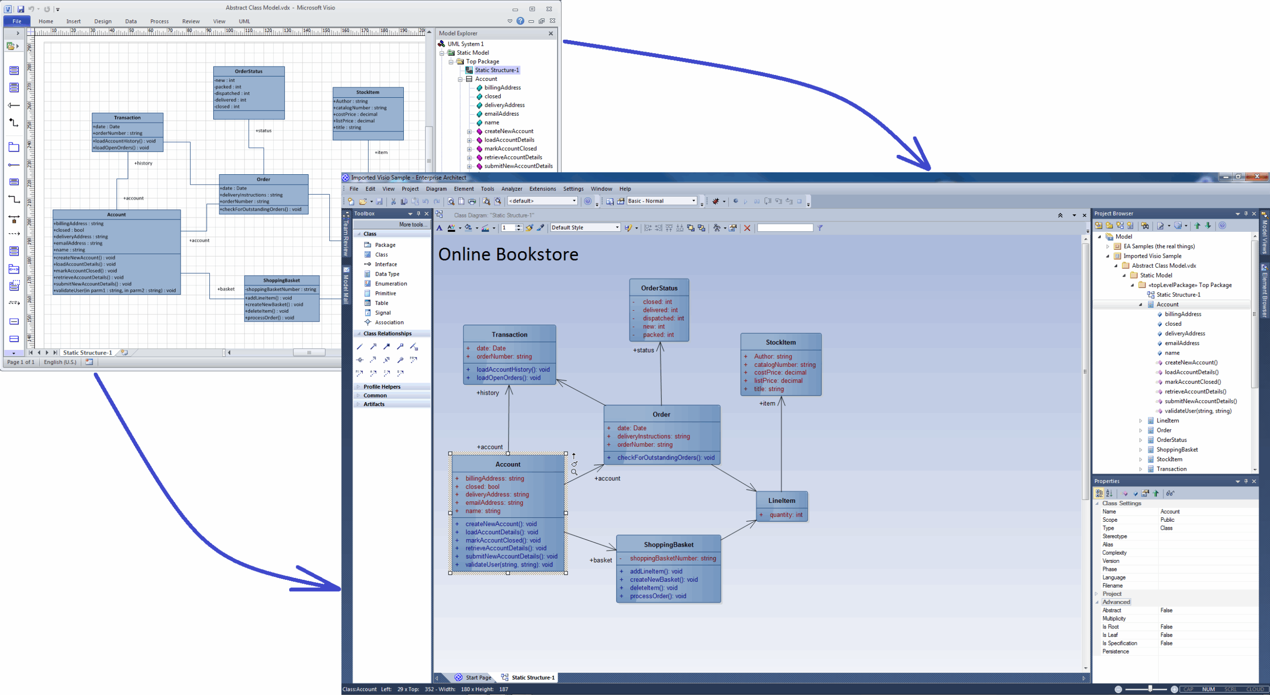 Moving Visio Diagrams Into Enterprise Architect Sparx Systems
