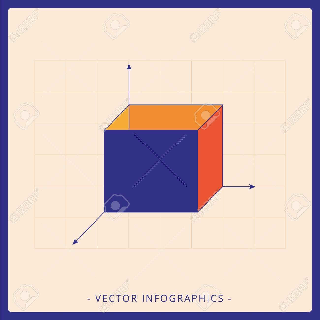 Cube Diagram Template