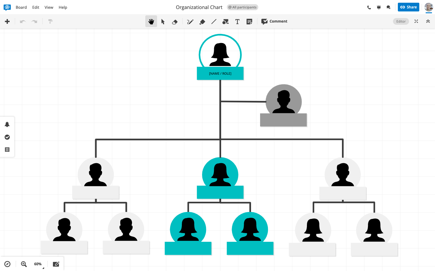 Organizational Chart Diagram Templates