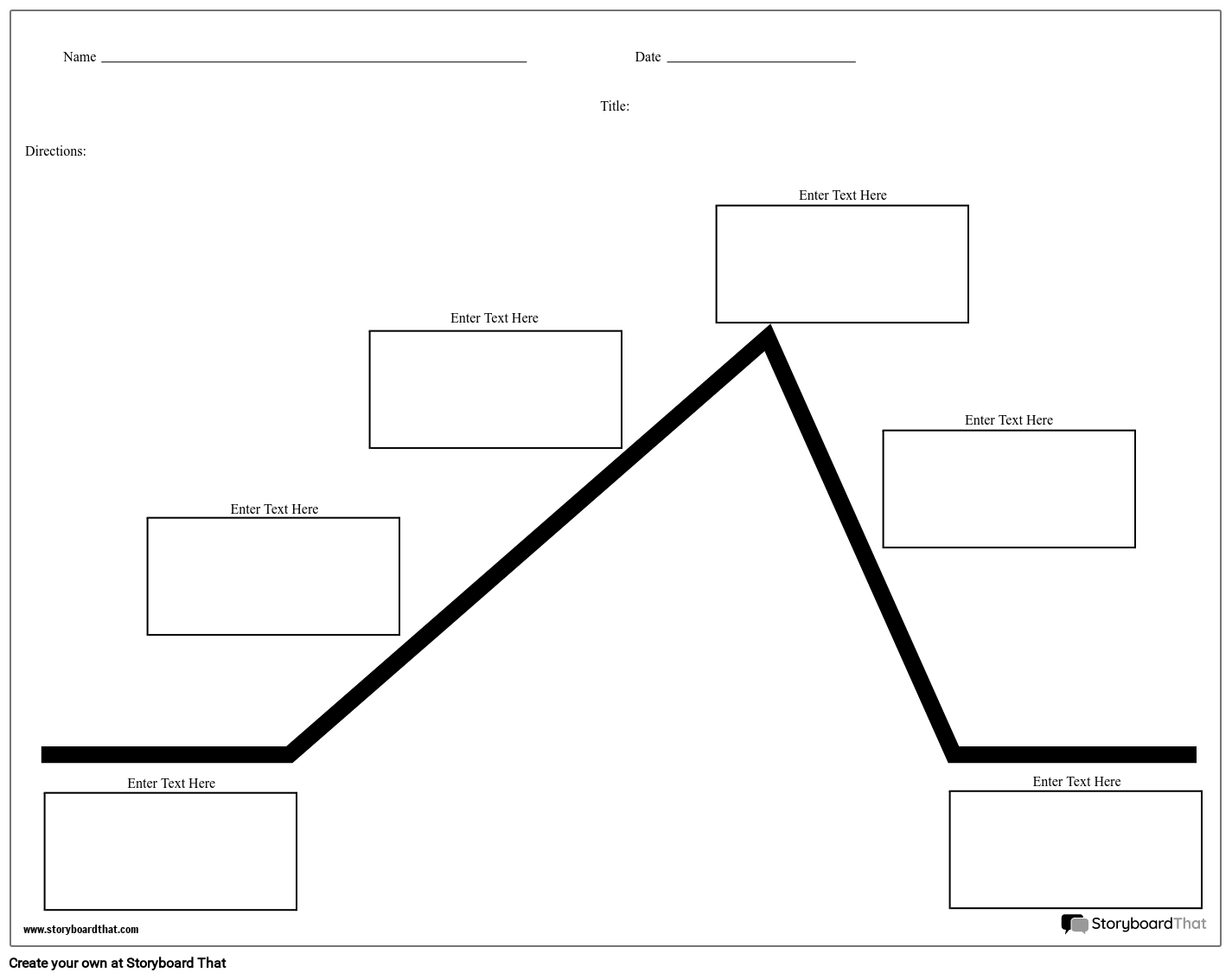 Plot Diagram Worksheets Customize With Storyboard That Plot Diagram Worksheets Customize With Storyboard That