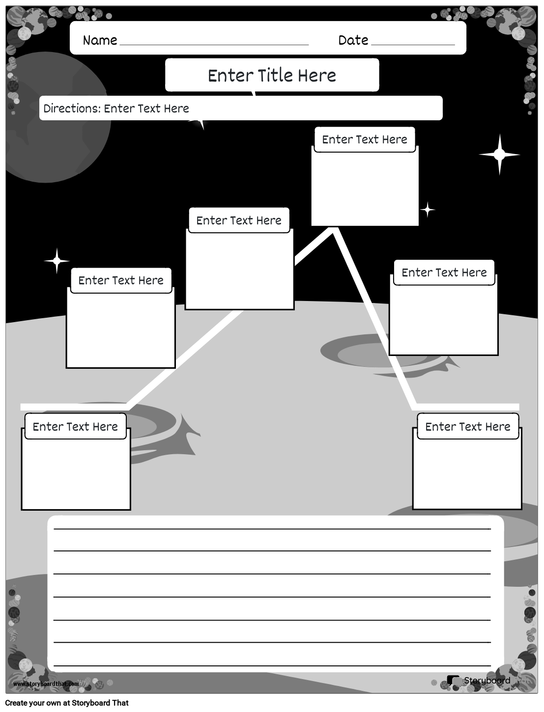 Plot Diagram Template With Definitions