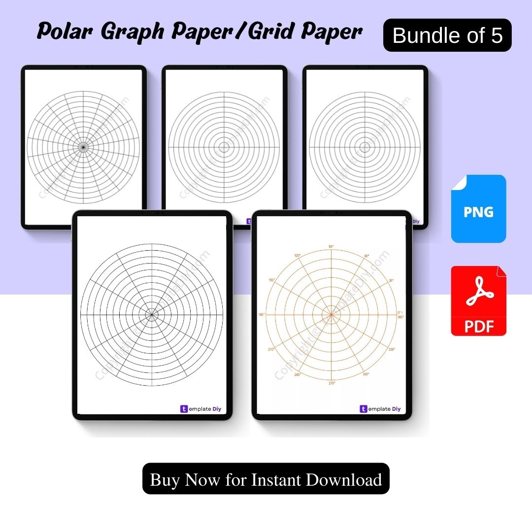 Polar Diagram Template