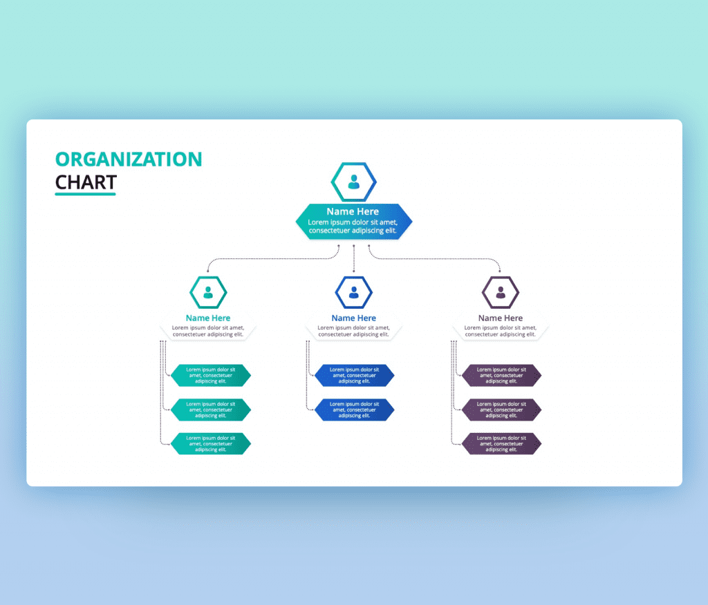 Premast Block Chart Diagram PowerPoint Template