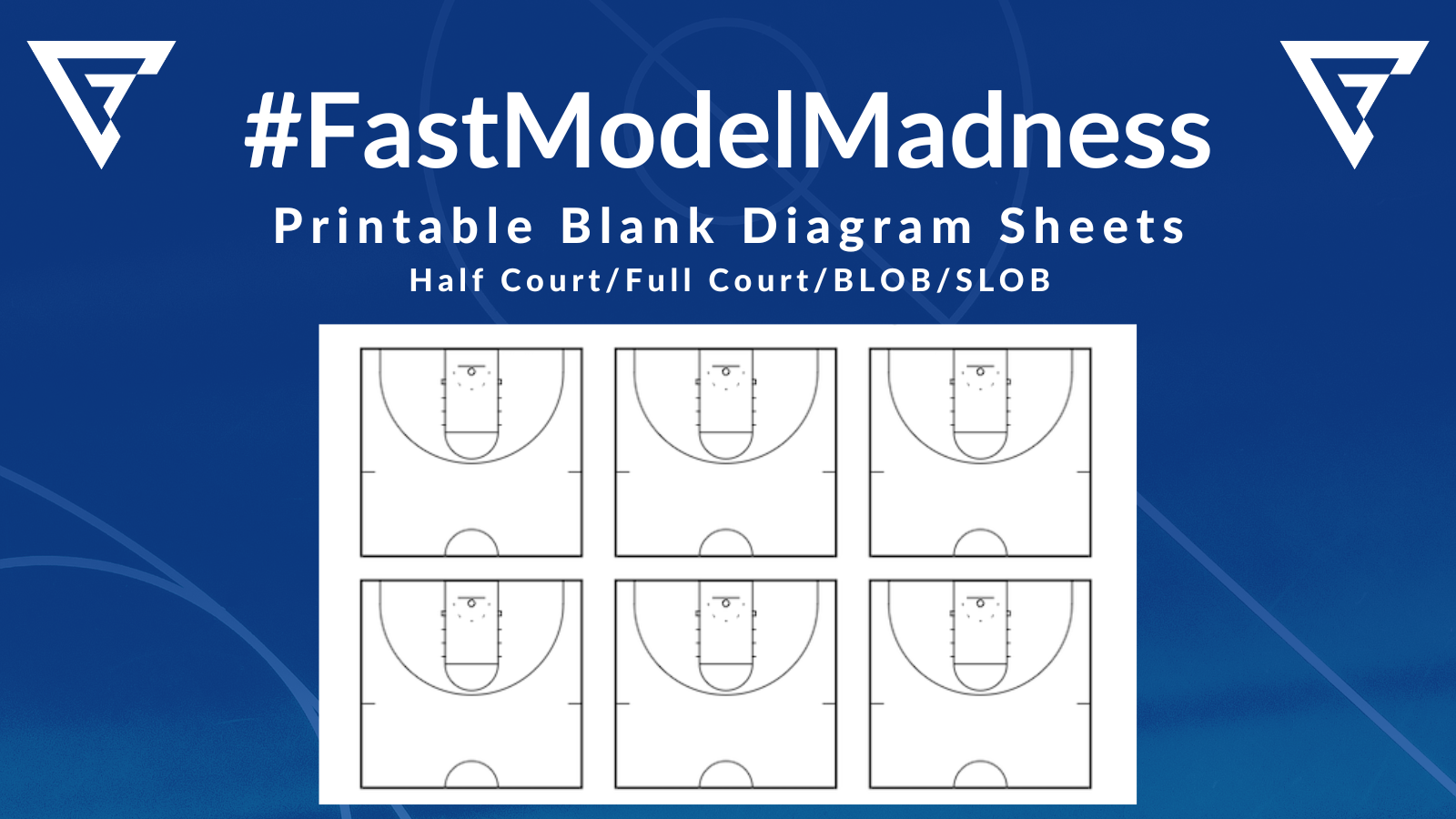Basketball Play Diagram Template
