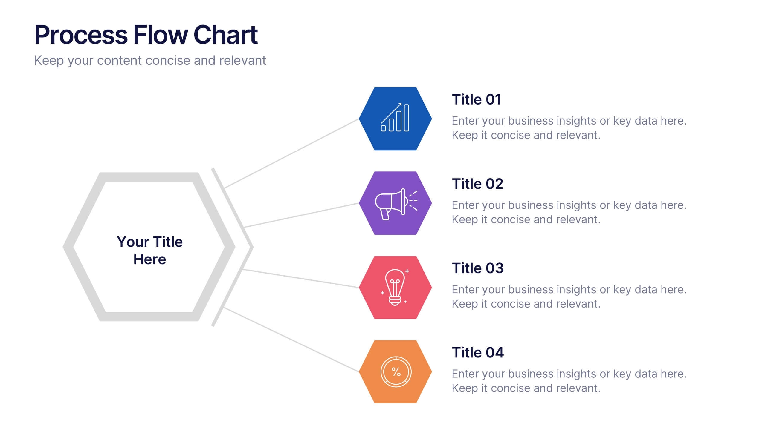Process Flow Chart Presentation PowerPoint Template And Google Slides Theme