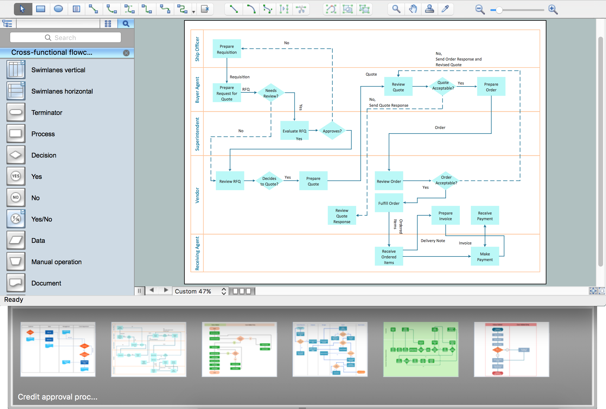 Process Flowchart Audio And Video Connectors Plumbing And Piping Plans Visio Stencil Pipes T Connector