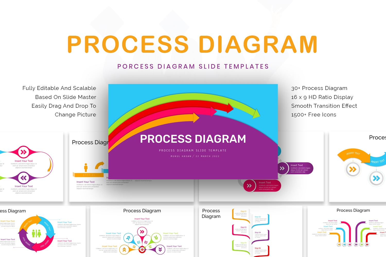Process Diagrams Powerpoint Template