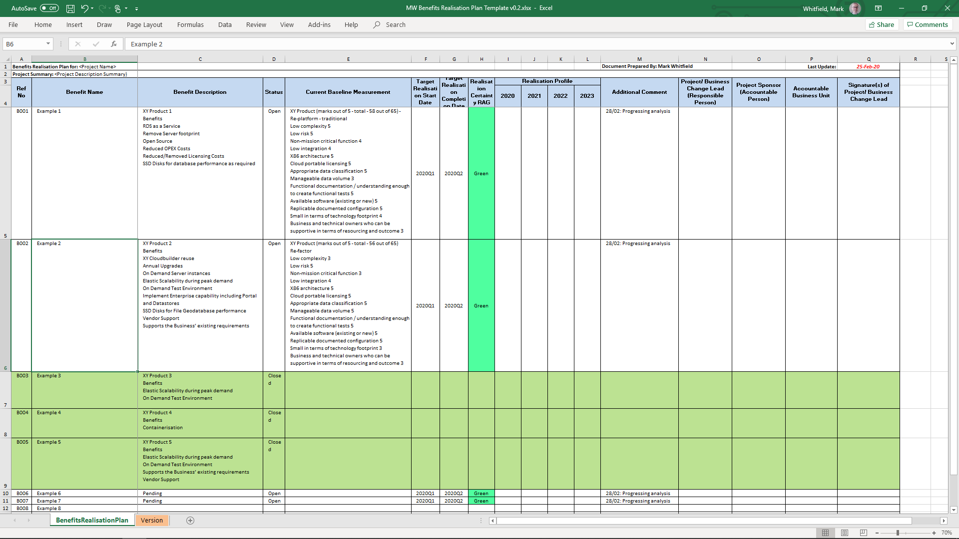 Folder Structure Diagram Template