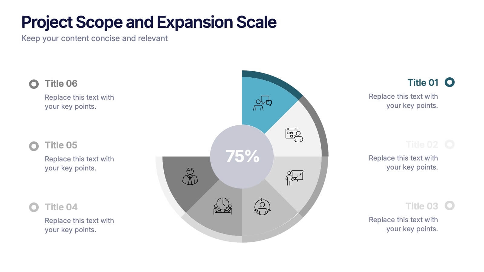 Project Scope And Expansion Scale Powerpoint Template And Google Slides Theme