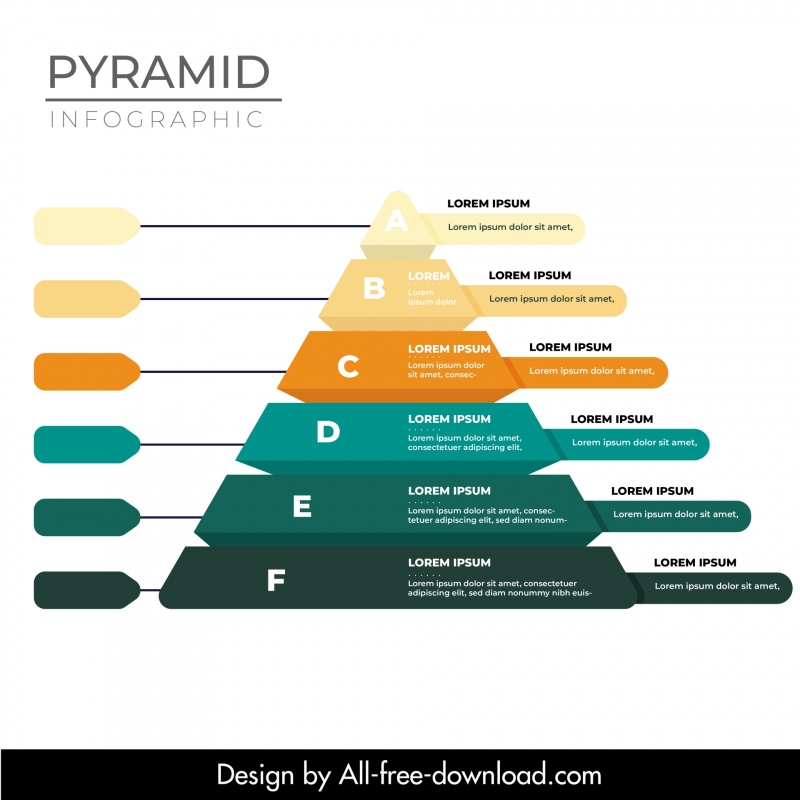 Free Pyramid Diagram Template