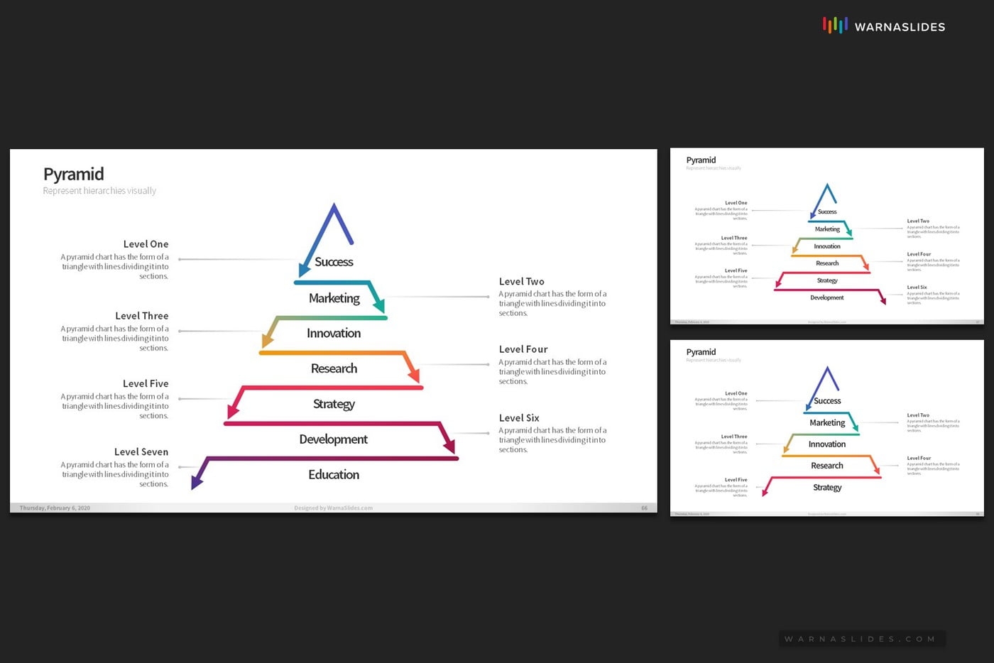 Pyramid Diagram PowerPoint Template PowerPoint Slide Master Templates U0026 Infographics