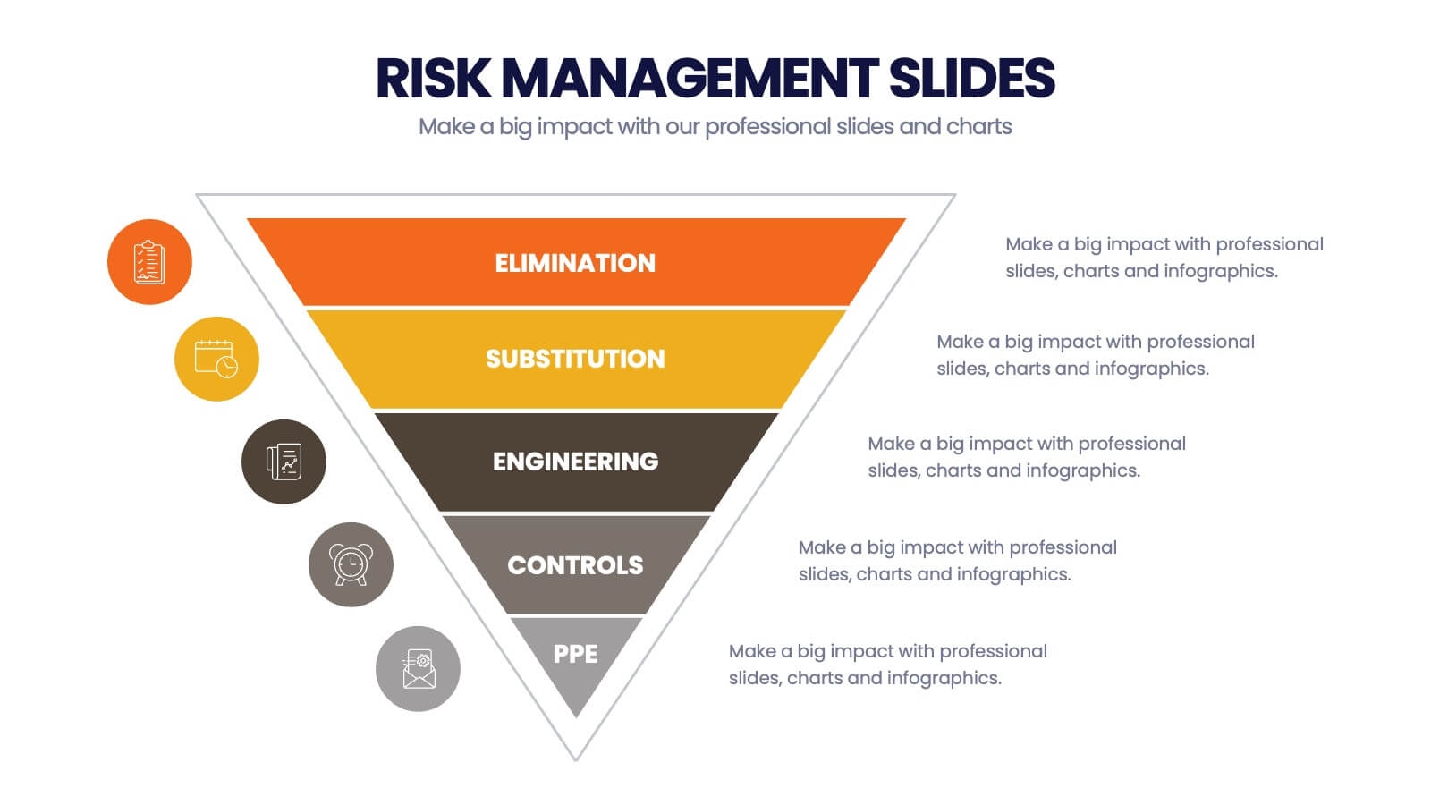 Risk Management Strategies Infographic Powerpoint Template And Google Slides Theme