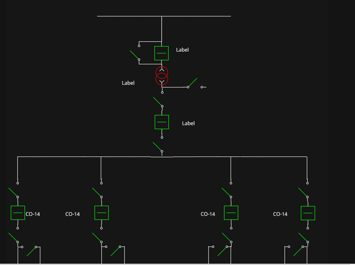 Single Line Diagram Template