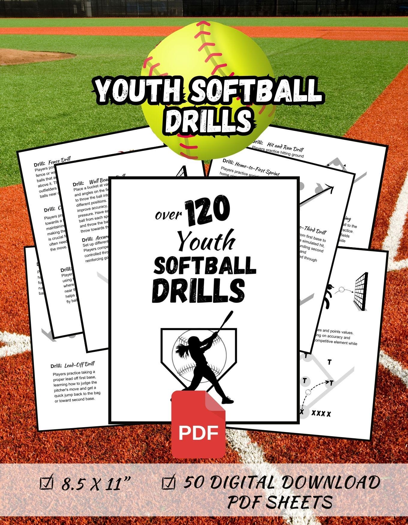 Softball Diagram Template