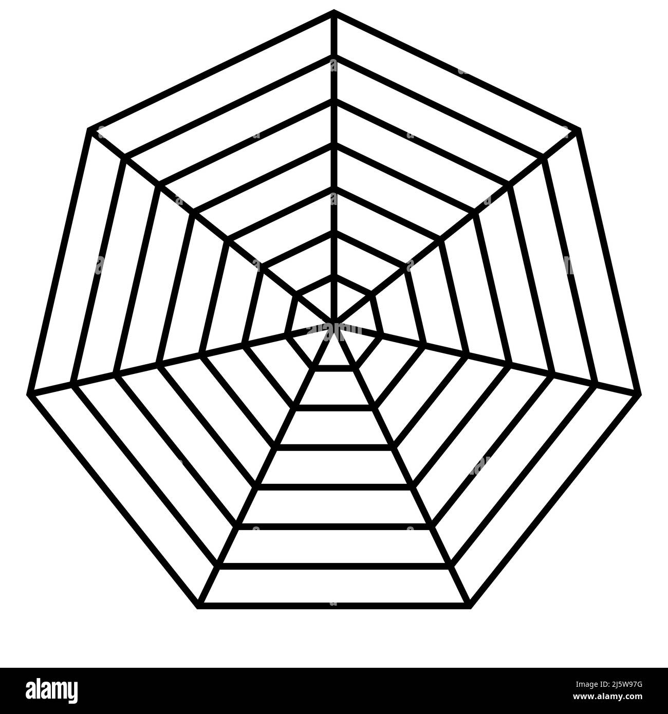 Blank Spider Diagram Template