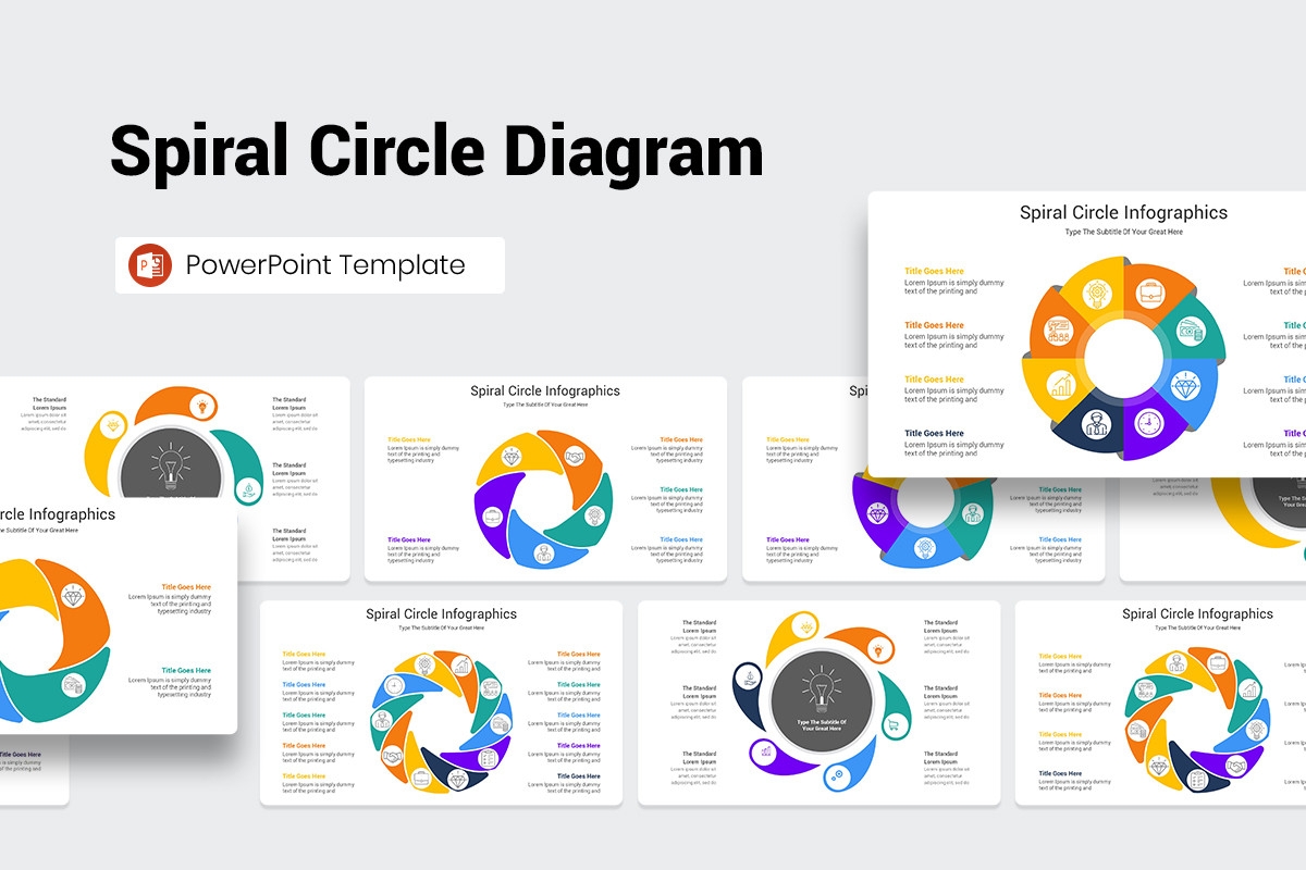 Spiral Diagram Template