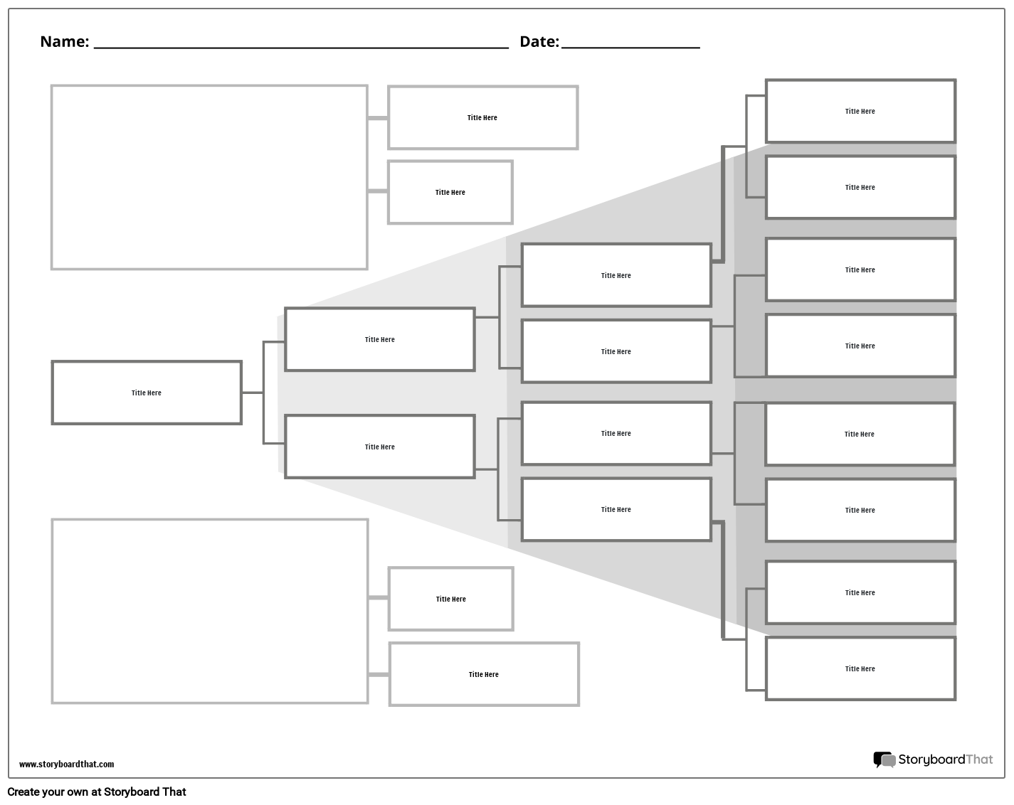 Storyboard That Tree Diagram Templates For Easy Creation