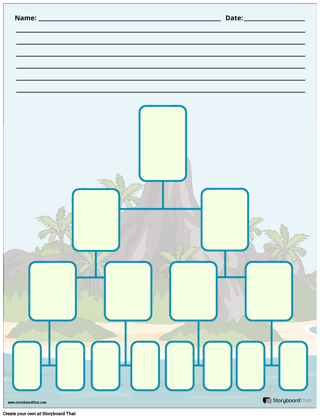 Storyboard That Tree Diagram Templates For Easy Creation