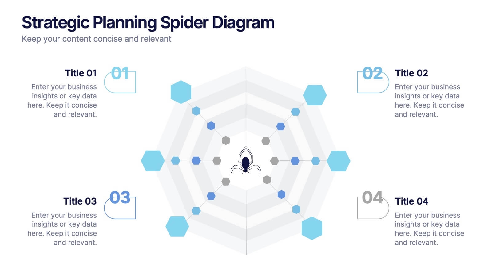 Spider Diagram Template Powerpoint