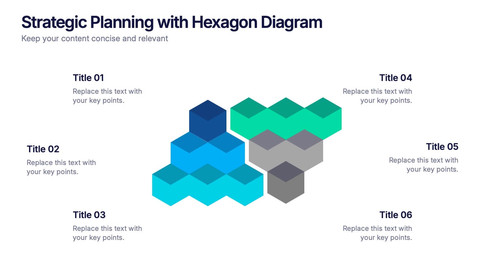 Hexagon Diagram Template