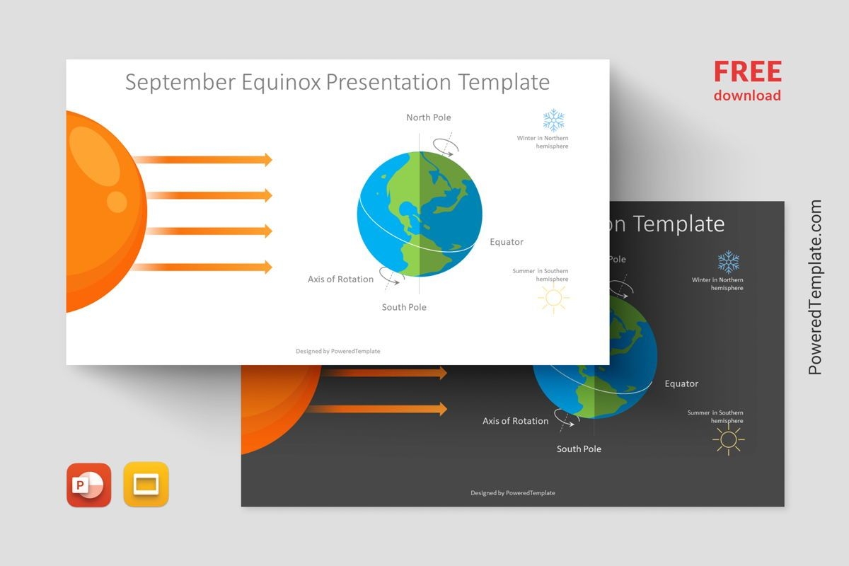 Sun Rays PowerPoint Templates And Google Slides Themes Backgrounds For Presentations PoweredTemplate