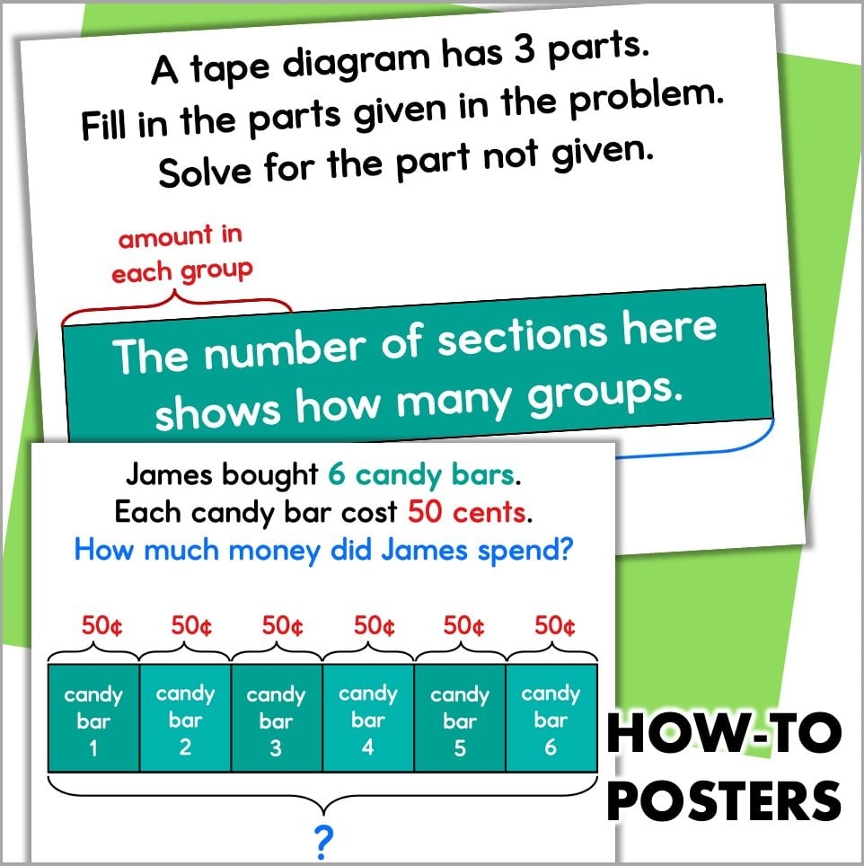 Blank Tape Diagram Template