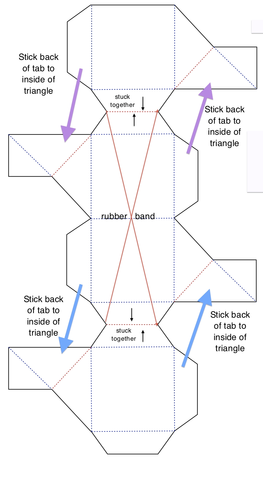The Pop Up Cube How to Scrappystickyinkymess
