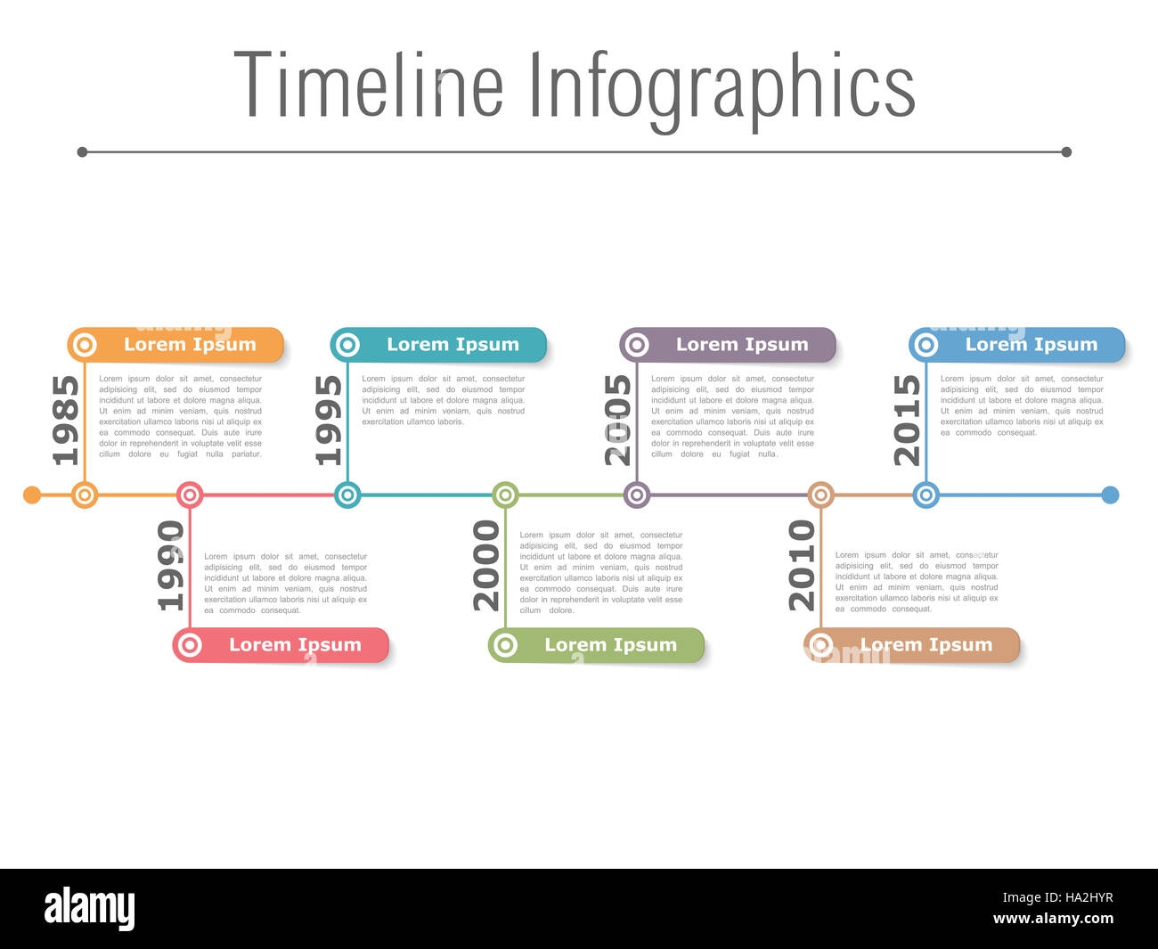 Diagram Timeline Template