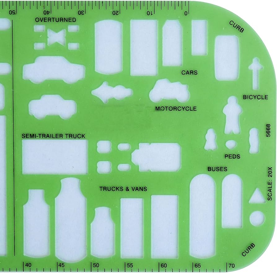 Traffic Accident Diagram Template