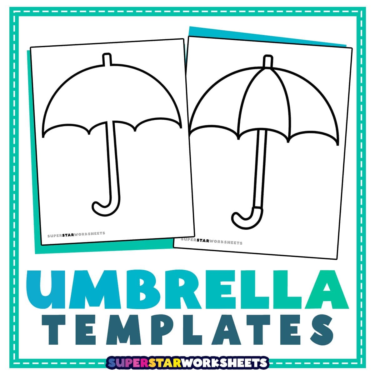 Umbrella Diagram Template