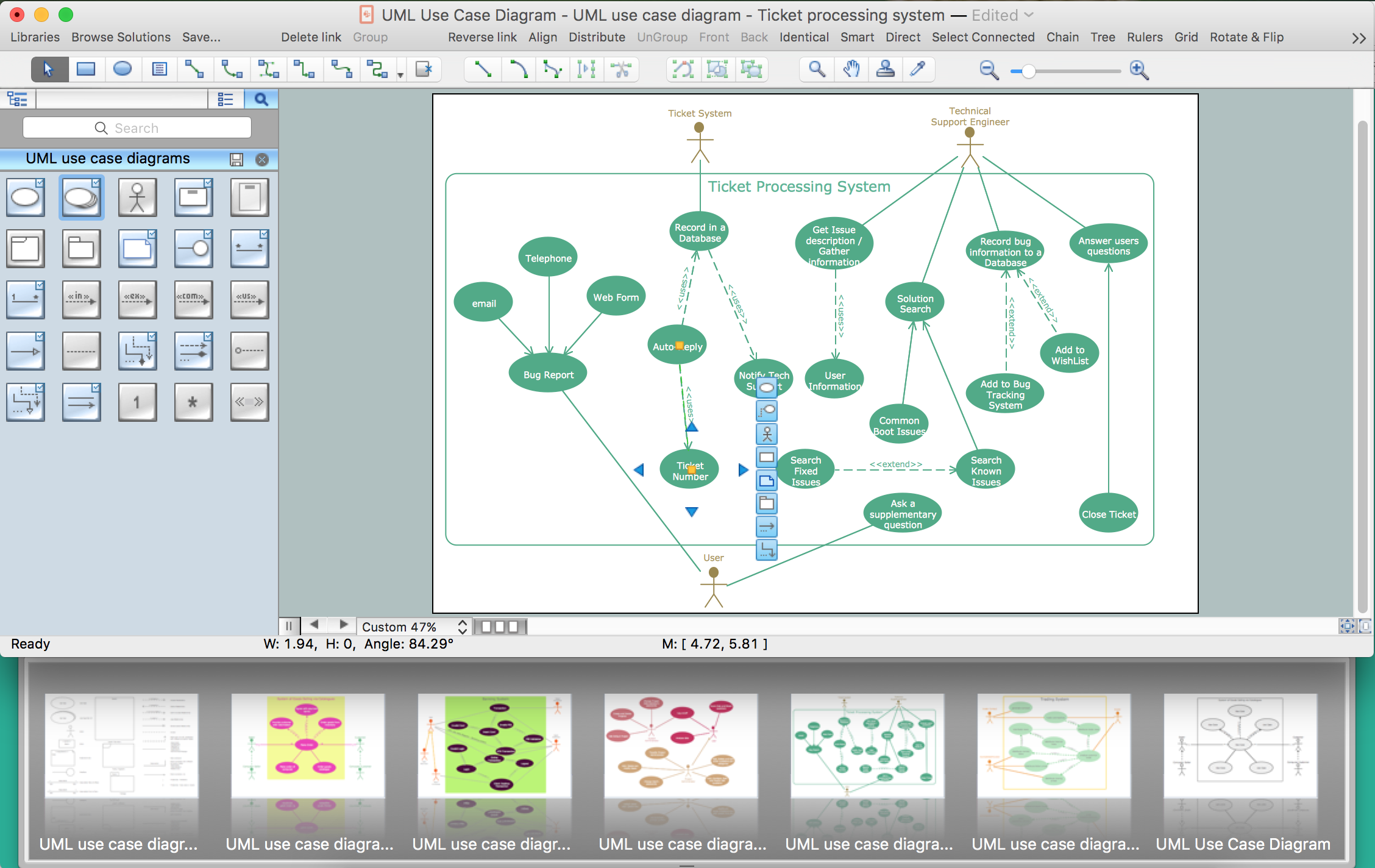 UML Use Case Diagrams Professional UML Drawing