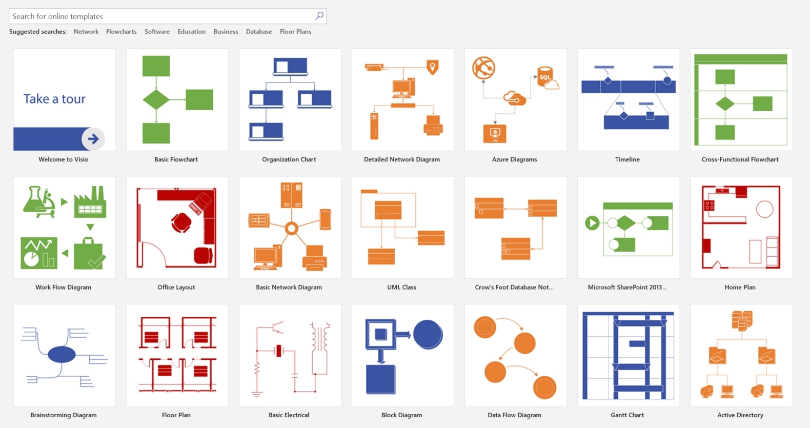 Using Microsoft Visio