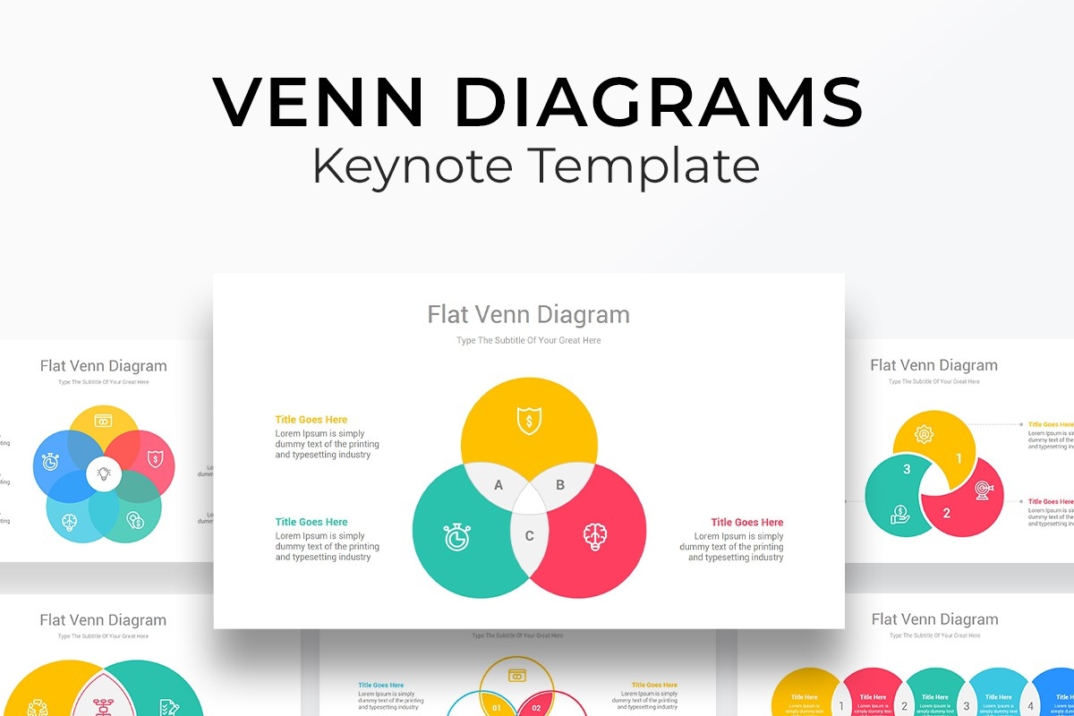 Venn Diagram Keynote Template Designs Nulivo Market