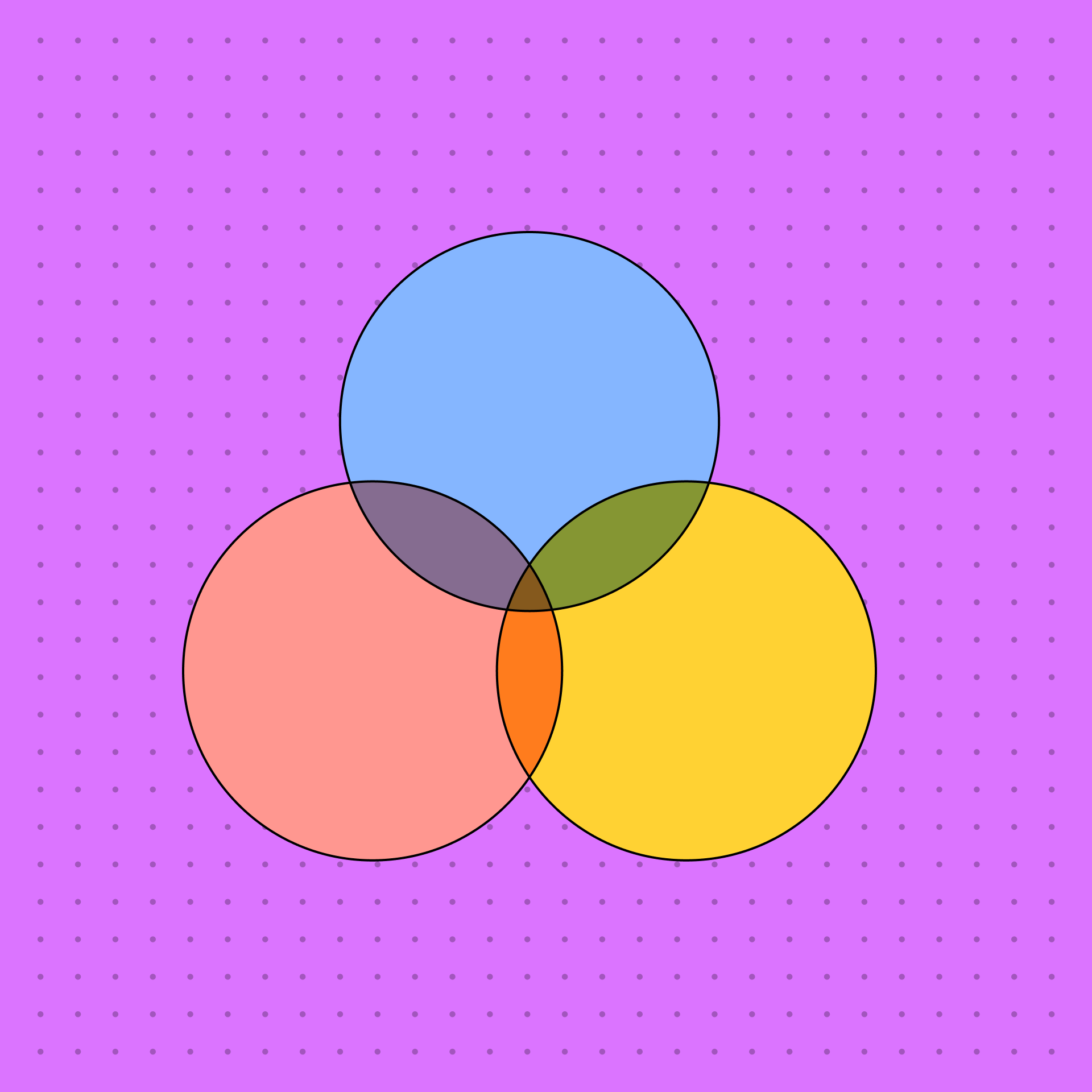 8 Circle Venn Diagram Template