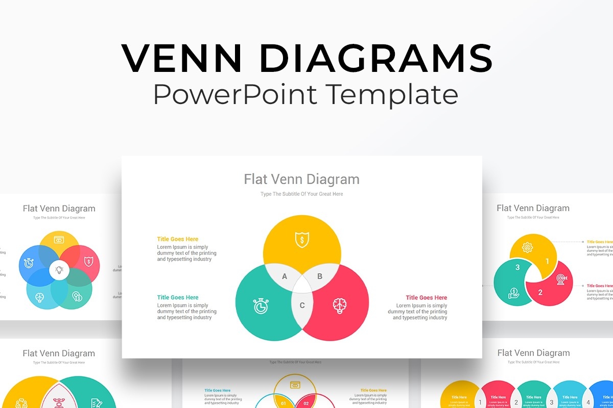 Venn Diagram Slide Template
